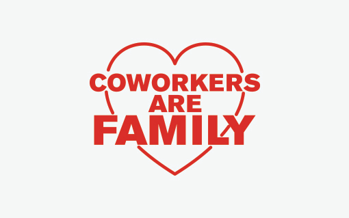 Coworkers are family!